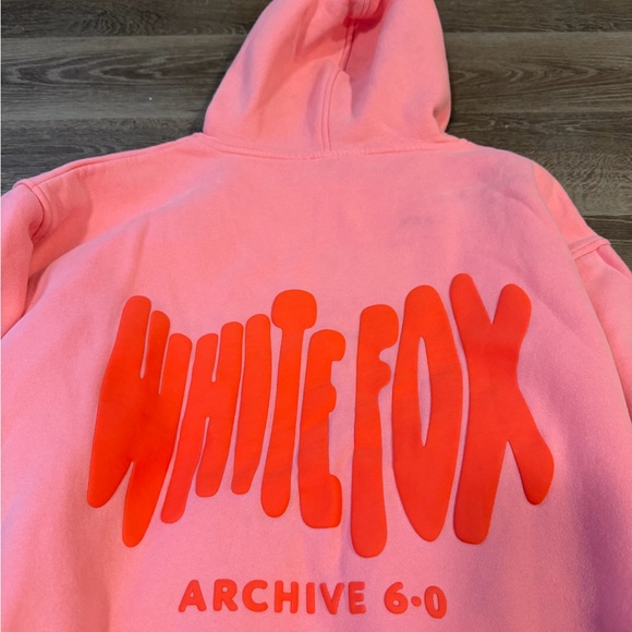 White Fox Archive 6.0 Oversized Hoodie Melon - Picture 3 of 5